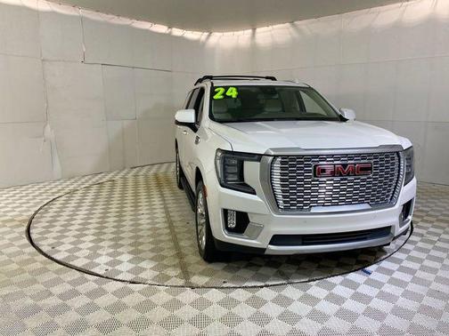 White Frost Tricoat 2024 GMC Yukon Denali