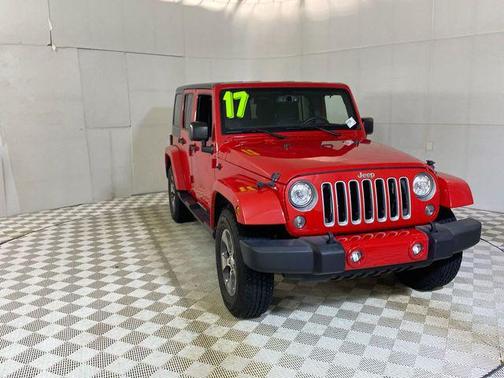 Firecracker Red 2017 Jeep Wrangler Unlimited Sahara