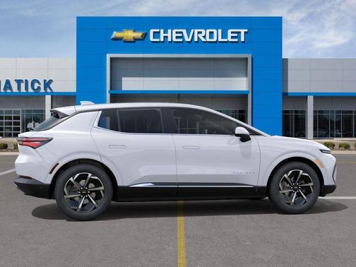 Summit White 2025 Chevrolet Equinox EV LT
