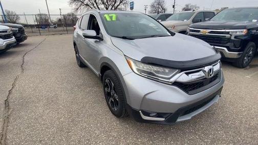 White Diamond Pearl 2017 Honda CR-V Touring