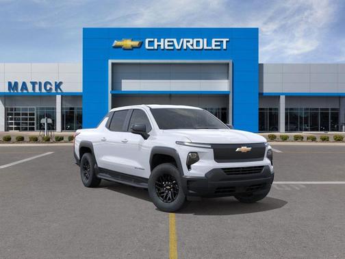 Summit White 2024 Chevrolet Silverado EV Work Truck