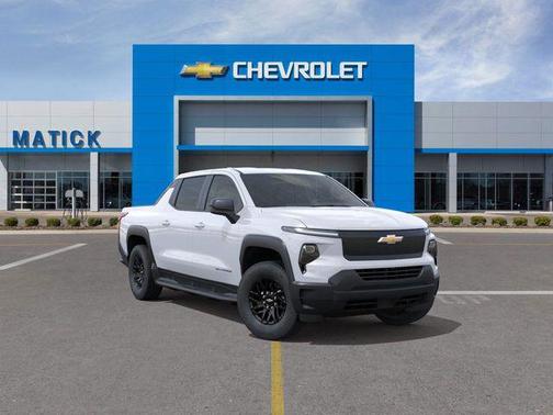 Summit White 2024 Chevrolet Silverado EV Work Truck
