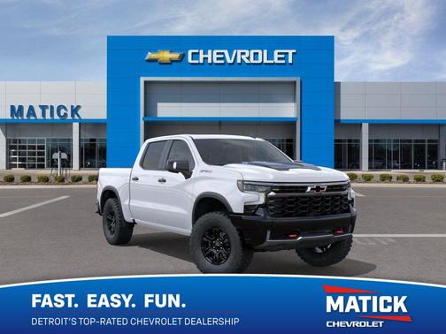 Summit White 2026 Chevrolet Silverado 1500 ZR2