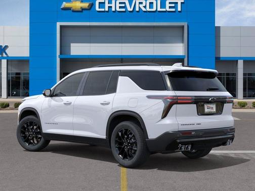Summit White 2026 Chevrolet Traverse LT