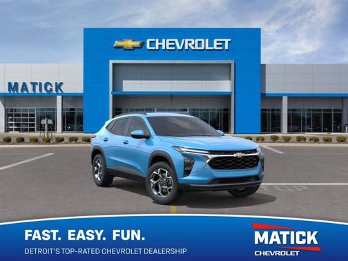 Marina Blue Metallic 2026 Chevrolet Trax LT