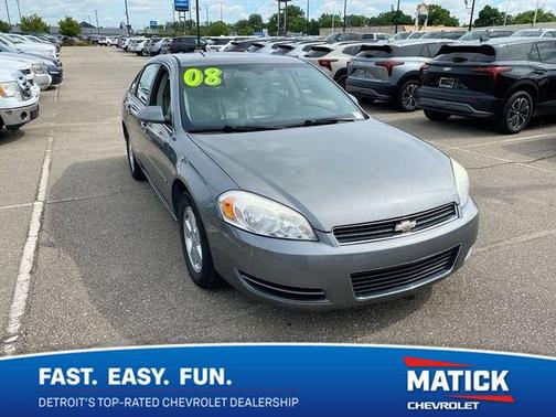 Dark Silver Metallic 2008 Chevrolet Impala LT