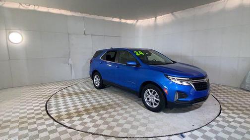 Riptide Blue Metallic 2024 Chevrolet Equinox 1LT