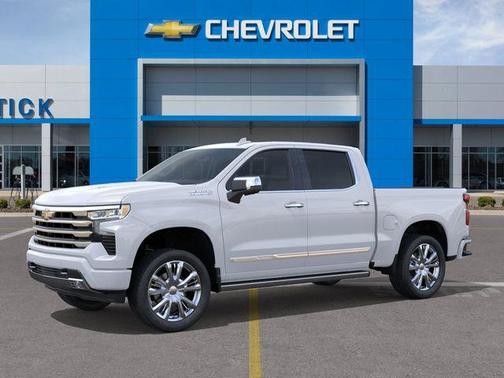 Polar White Tricoat 2026 Chevrolet Silverado 1500 High Country
