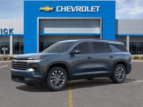 Lakeshore Blue Metallic 2026 Chevrolet Traverse LT
