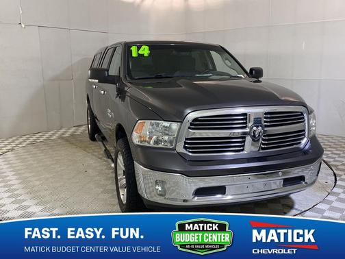 Granite Crystal Metallic Clearcoat 2014 RAM 1500 Big Horn