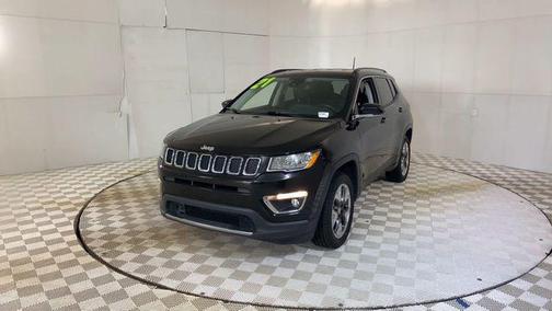 Diamond Black Crystal Pearlcoat 2021 Jeep Compass Limited