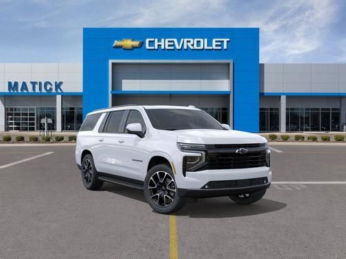 Summit White 2026 Chevrolet Suburban RST
