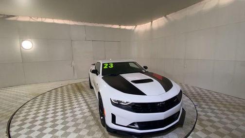 Summit White 2023 Chevrolet Camaro RWD Coupe LT1