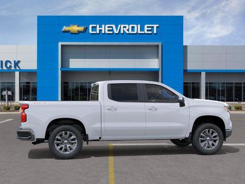 Summit White 2026 Chevrolet Silverado 1500 LT