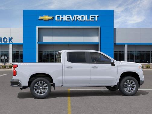 Summit White 2026 Chevrolet Silverado 1500 LT