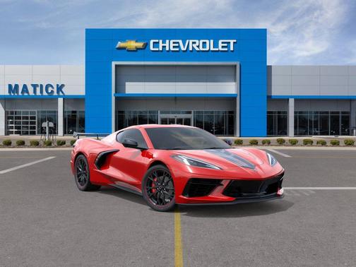 Torch Red 2026 Chevrolet Corvette Stingray w/1LT