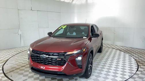 Crimson Metallic 2024 Chevrolet Trax FWD 1RS