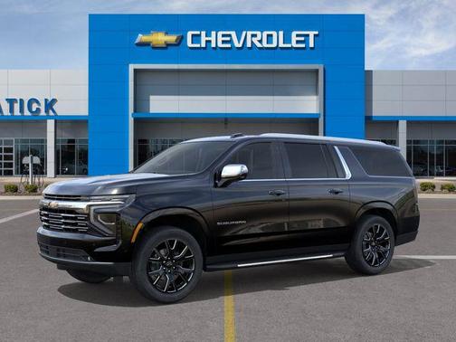 Black 2025 Chevrolet Suburban Premier
