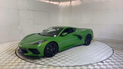 Roswell Green Metallic 2026 Chevrolet Corvette Stingray w/1LT