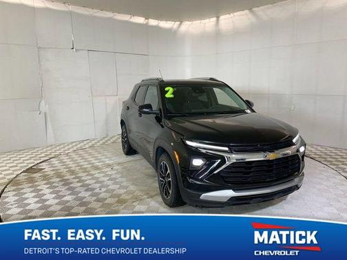 Mosaic Black Metallic 2024 Chevrolet Trailblazer LT