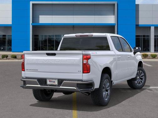 Summit White 2026 Chevrolet Silverado 1500 LT