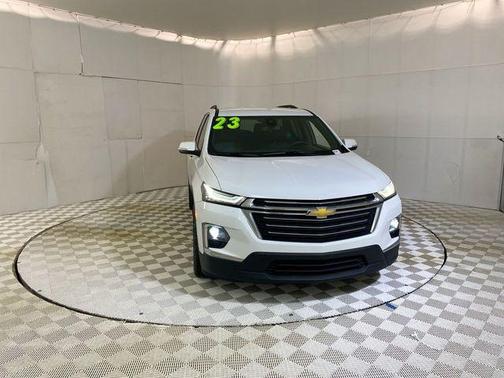 Summit White 2023 Chevrolet Traverse LT Leather