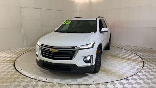 Summit White 2023 Chevrolet Traverse LT Leather