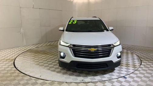Summit White 2023 Chevrolet Traverse LT Leather