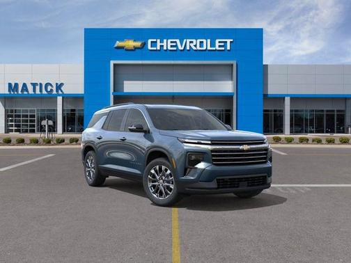 Lakeshore Blue Metallic 2026 Chevrolet Traverse LT
