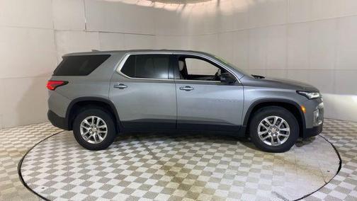 Sterling Gray Metallic 2023 Chevrolet Traverse LS