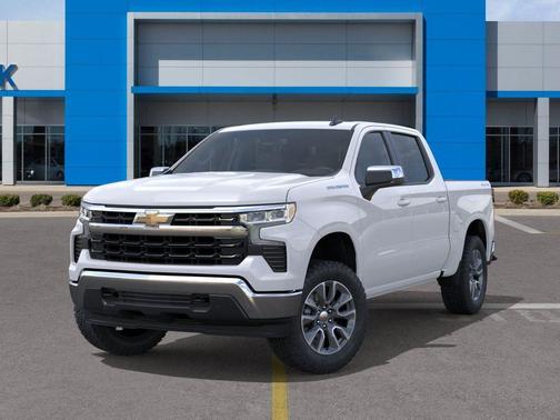 Summit White 2026 Chevrolet Silverado 1500 LT