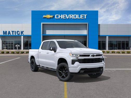 Summit White 2026 Chevrolet Silverado 1500 RST