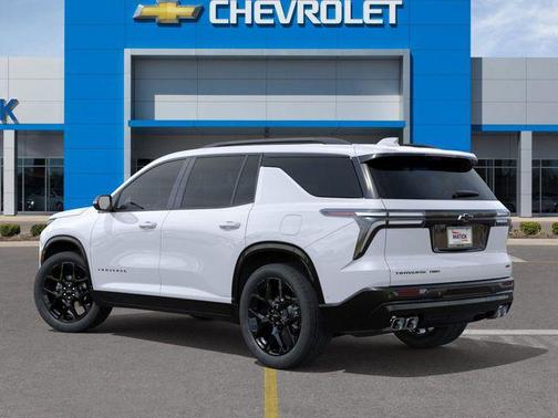 Polar White Tricoat 2026 Chevrolet Traverse RS