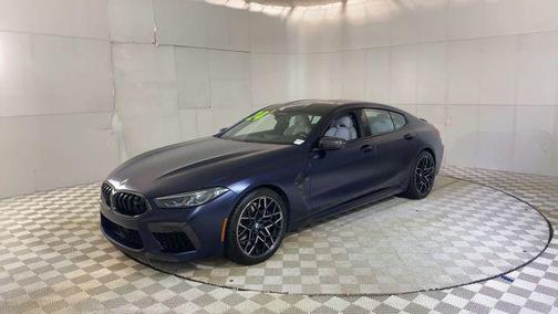 Frozen Tanzanite Blue Metallic 2024 BMW M8 Gran Coupe Competition