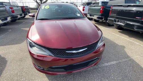 Velvet Red Pearlcoat 2016 Chrysler 200 S