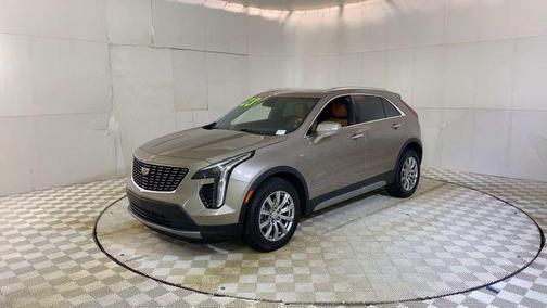 Latte Metallic 2023 Cadillac XT4 Premium Luxury