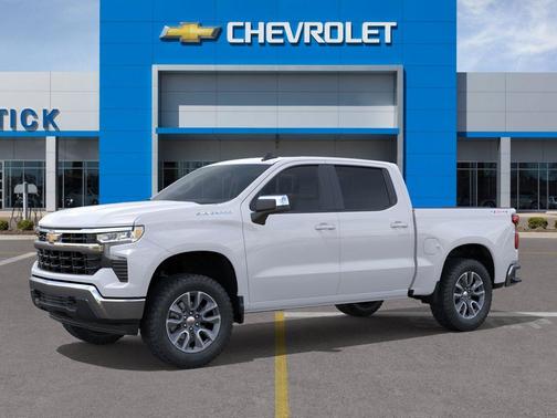 Summit White 2026 Chevrolet Silverado 1500 LT