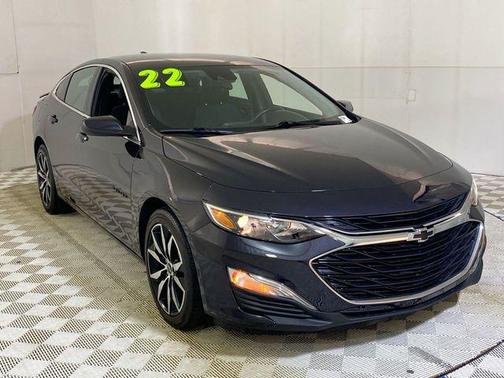 Dark Ash Metallic 2022 Chevrolet Malibu FWD RS