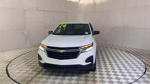 Summit White 2024 Chevrolet Equinox LS
