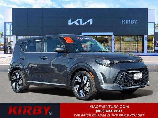 Gray 2023 Kia Soul GT-Line