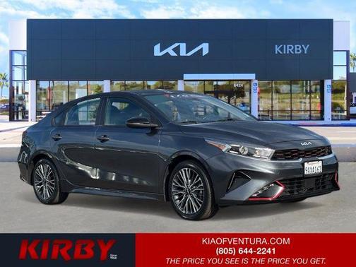 Gravity Gray 2022 Kia Forte GT-Line
