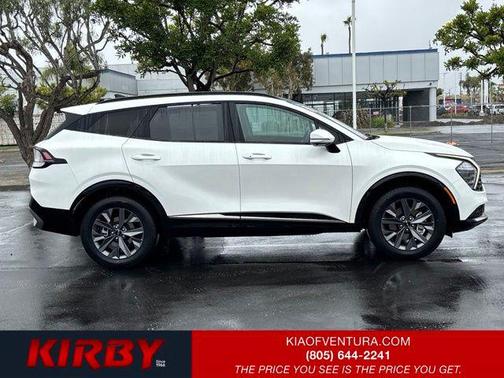 Snow White Pearl 2023 Kia Sportage Hybrid SX-Prestige