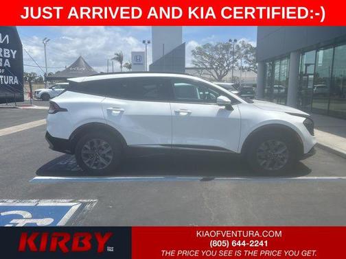 Snow White Pearl 2023 Kia Sportage Hybrid SX-Prestige