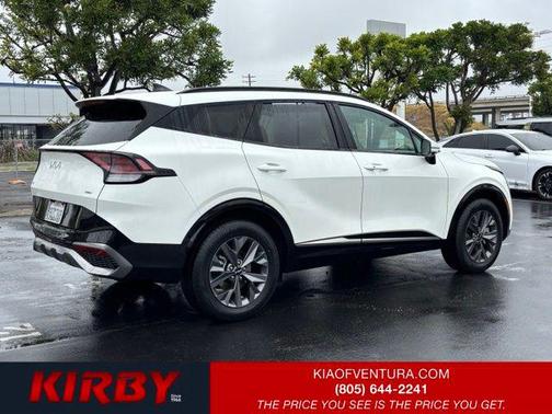 Snow White Pearl 2023 Kia Sportage Hybrid SX-Prestige