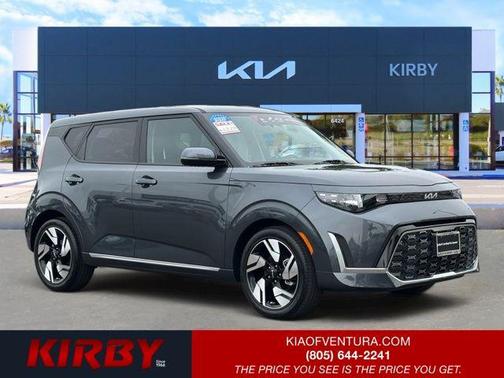 Gray 2023 Kia Soul GT-Line
