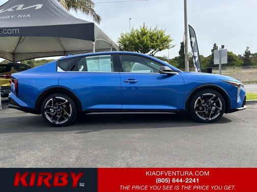 Wave Blue 2025 Kia K4 GT-Line