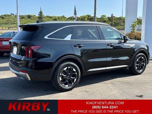 Ebony Black 2025 Kia Sorento S