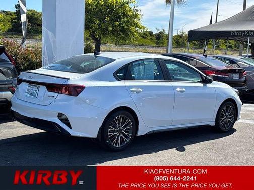 Snow White Pearl 2023 Kia Forte GT-Line