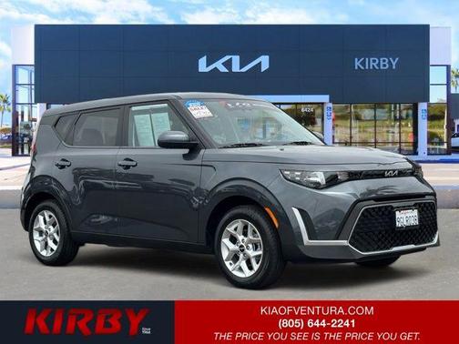 Gray 2023 Kia Soul LX