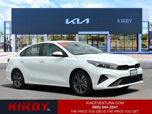 Snow White Pearl 2023 Kia Forte LXS